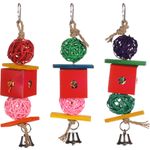 Parakeet toy Papyr Cage hanger Multiple colours
