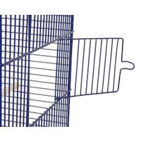 Flamingo Cage pour perruche Solor Sky Bleu Blanc Maison