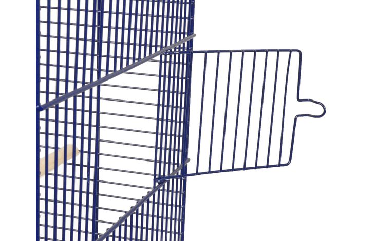 Flamingo Cage pour perruche Solor Sky Bleu Blanc Maison