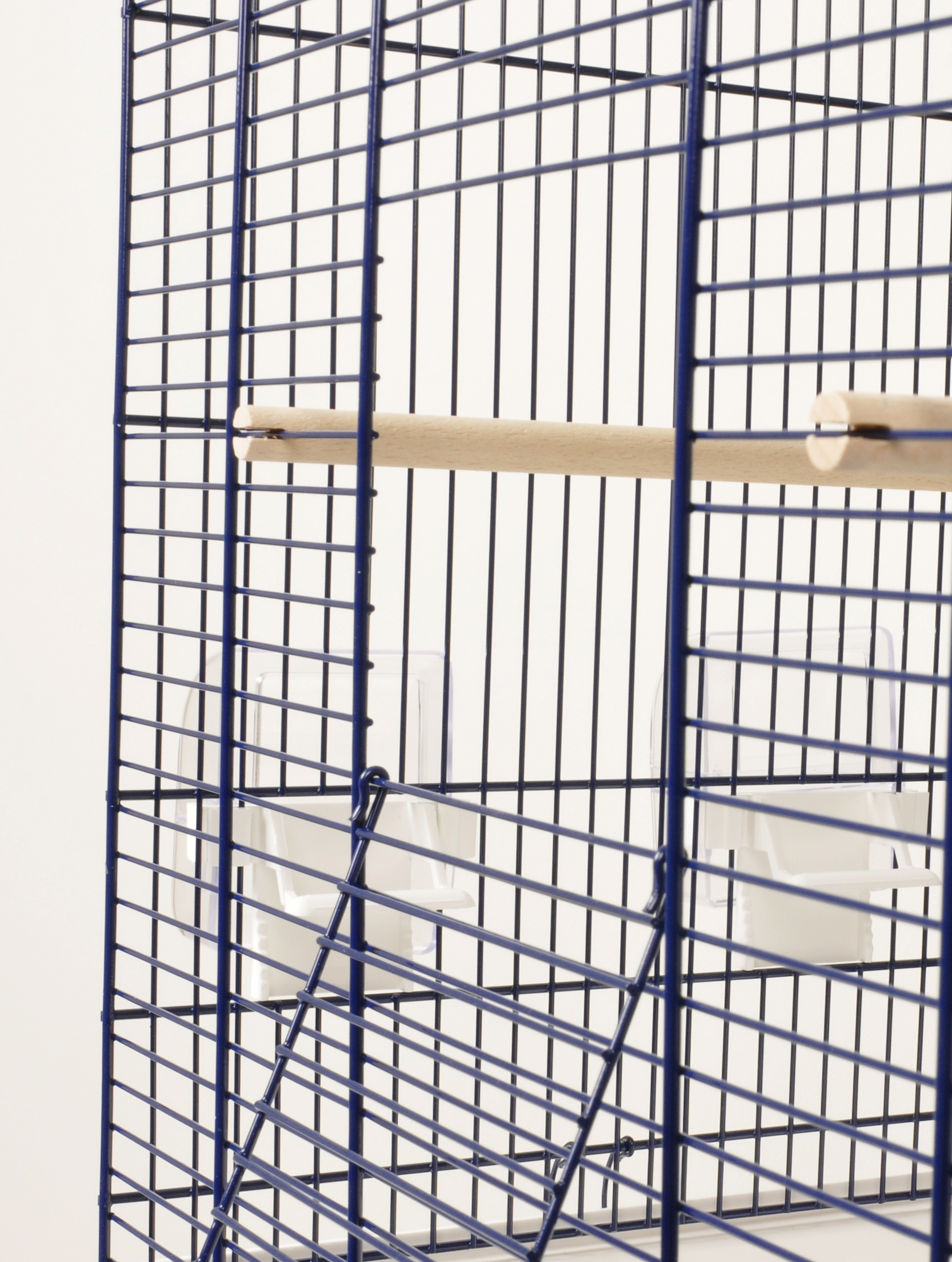 Flamingo Cage pour perruche Solor Sky Bleu Blanc Maison