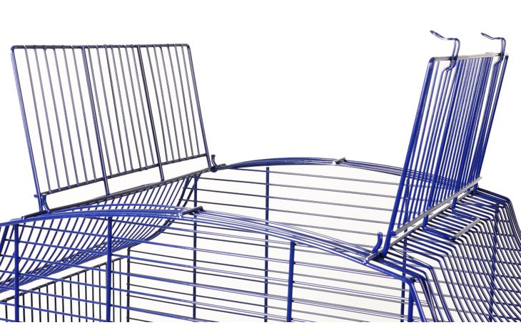 Flamingo Cage pour perruche Solor Sky Bleu Blanc Maison