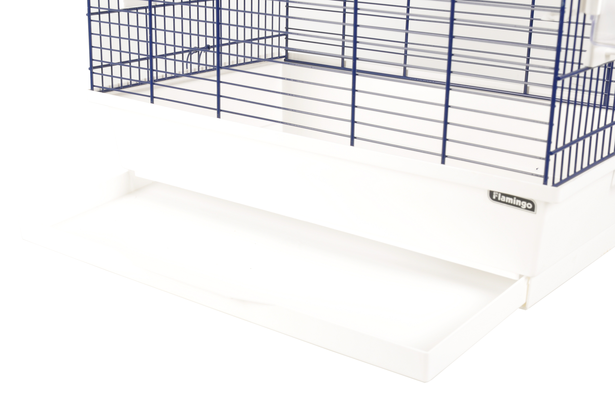 Flamingo Cage pour perruche Solor Sky Bleu Blanc Maison