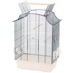 Parakeet cage Solor Sky Blue White House
