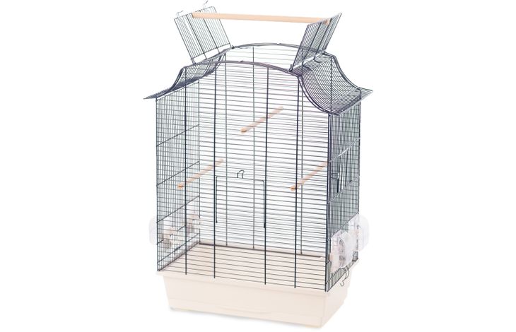 Flamingo Cage pour perruche Solor Sky Bleu Blanc Maison