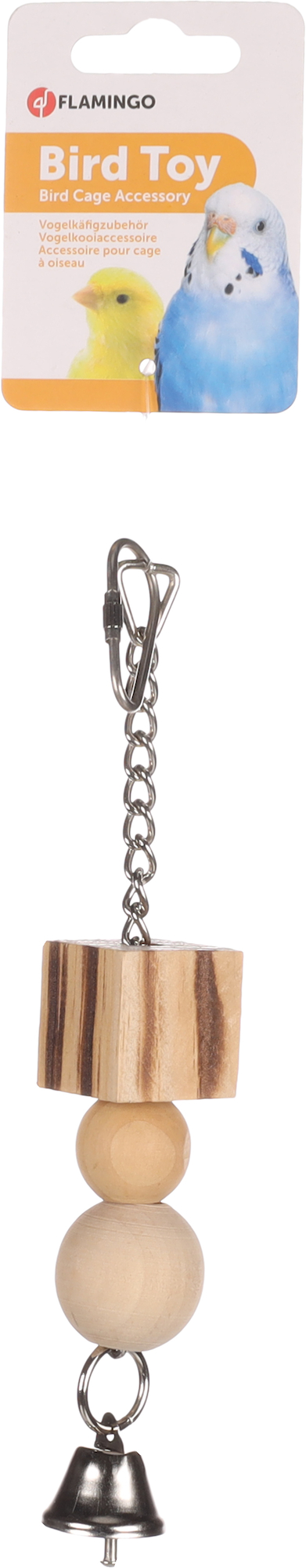 Flamingo Parkietenspeelgoed BBQ  Lichtbruin