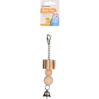 Flamingo Parkietenspeelgoed BBQ  Lichtbruin