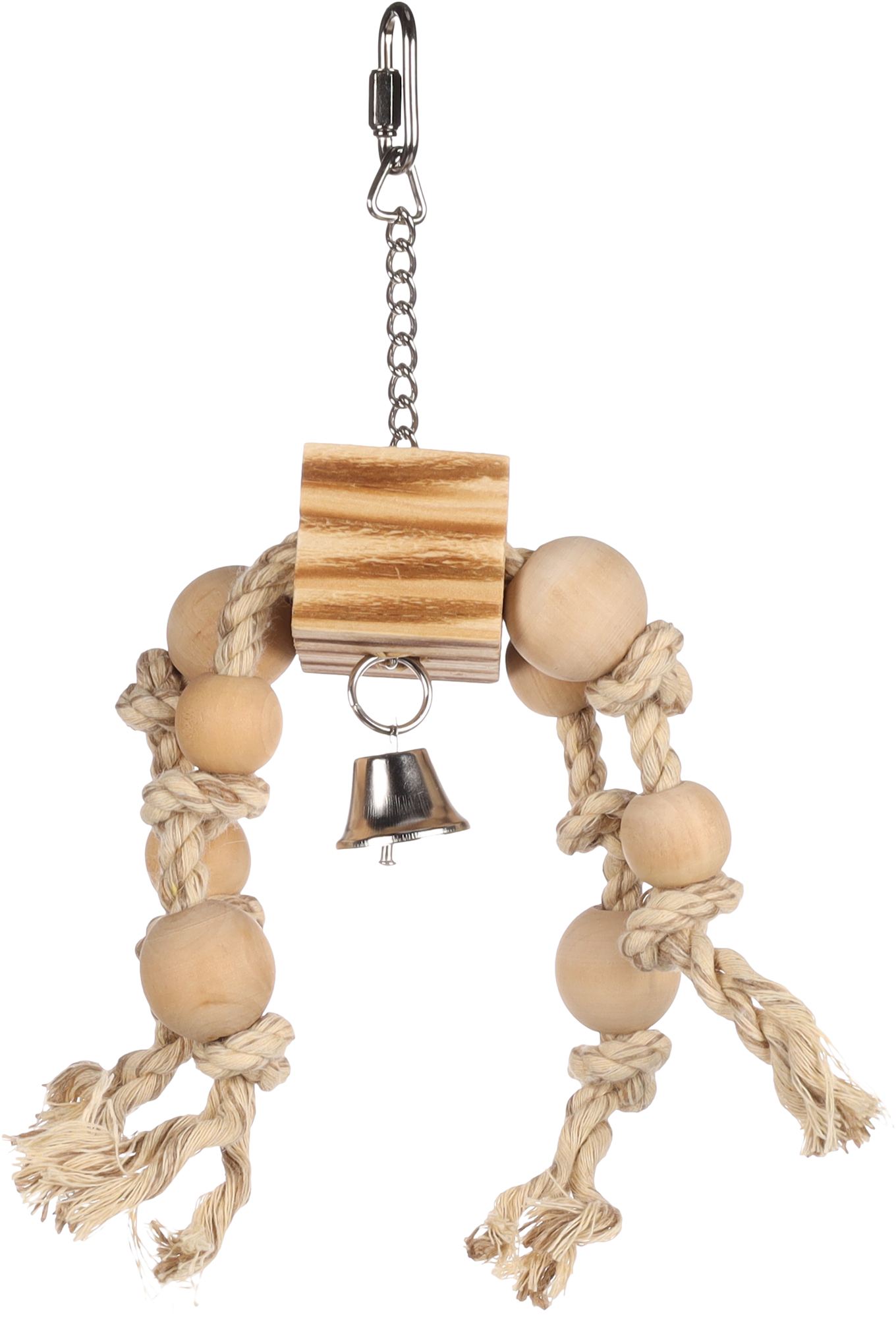 Flamingo Jouet pour perruches BBQ  Brun clair