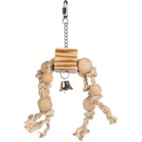 Flamingo Jouet pour perruches BBQ  Brun clair