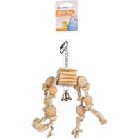 Flamingo Jouet pour perruches BBQ  Brun clair