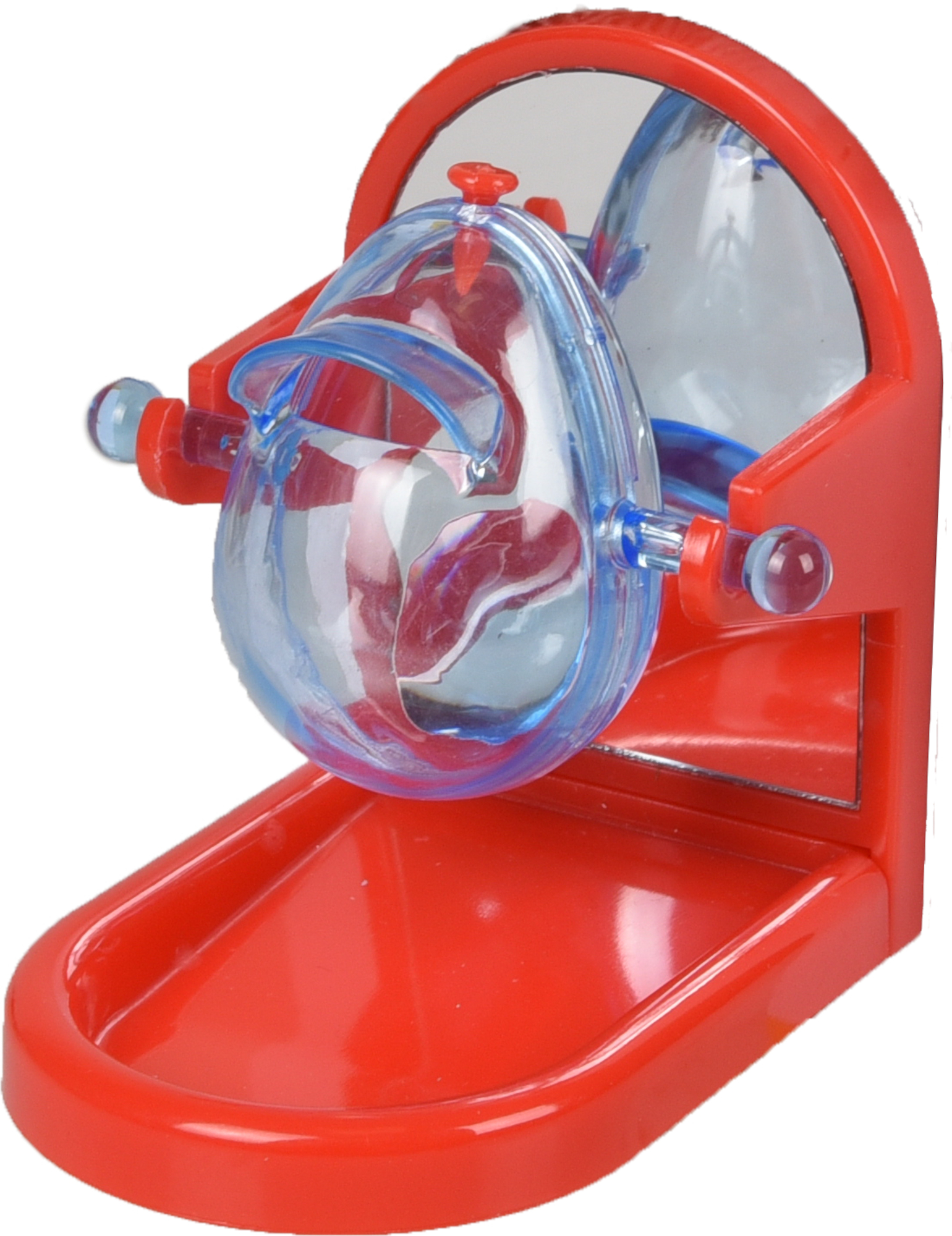 Flamingo  Herculues Leckerlispender  Rot