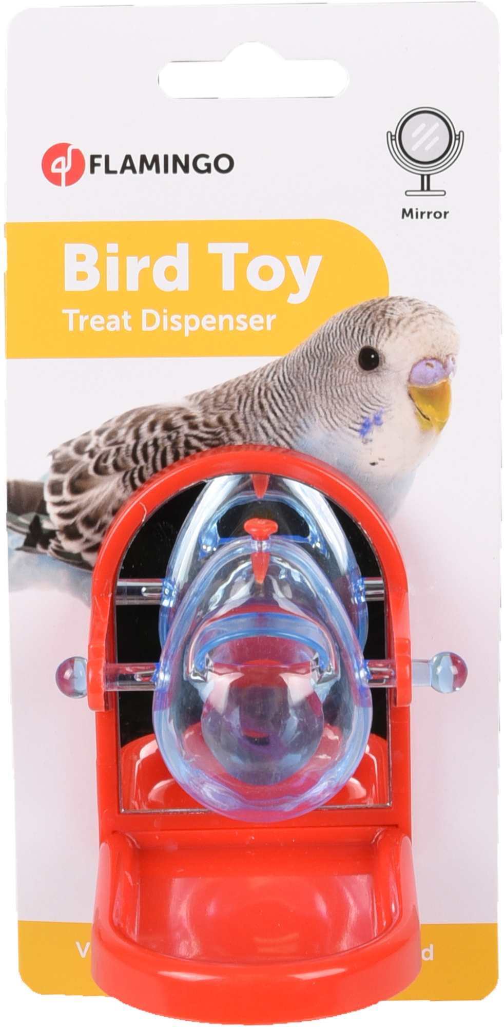 Flamingo  Herculues Leckerlispender  Rot