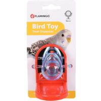 Flamingo  Herculues Leckerlispender  Rot