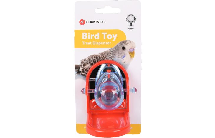 Flamingo  Herculues Leckerlispender  Rot