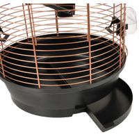 Flamingo Parakeet cage Sanna 2 Copper Black