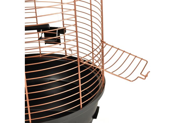 Flamingo Parakeet cage Sanna 2 Copper Black