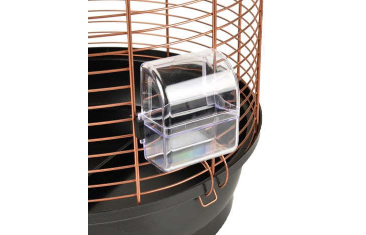 Flamingo Parakeet cage Sanna 2 Copper Black