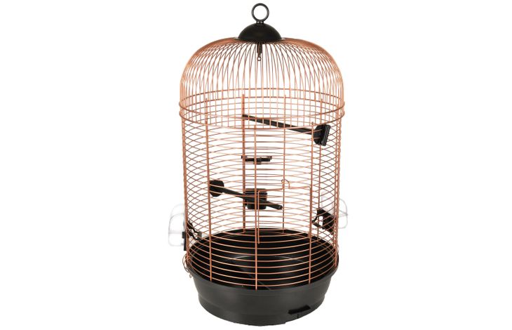 Flamingo Parakeet cage Sanna 2 Copper Black