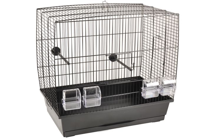 Flamingo Gabbia per parrocchetti Selma 2 Nero