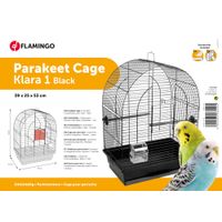 Flamingo Parakeet cage Klara 1 Black