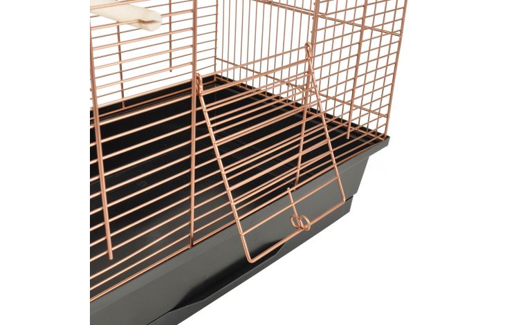 Flamingo Parakeet cage Klara 2 Copper Black