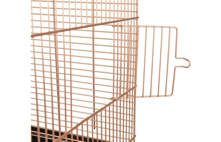 Flamingo Parakeet cage Klara 2 Copper Black