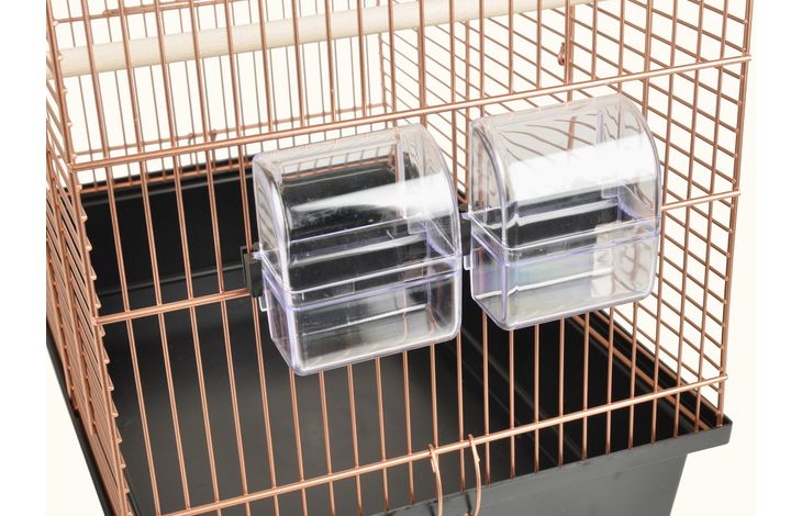 Flamingo Parakeet cage Klara 2 Copper Black