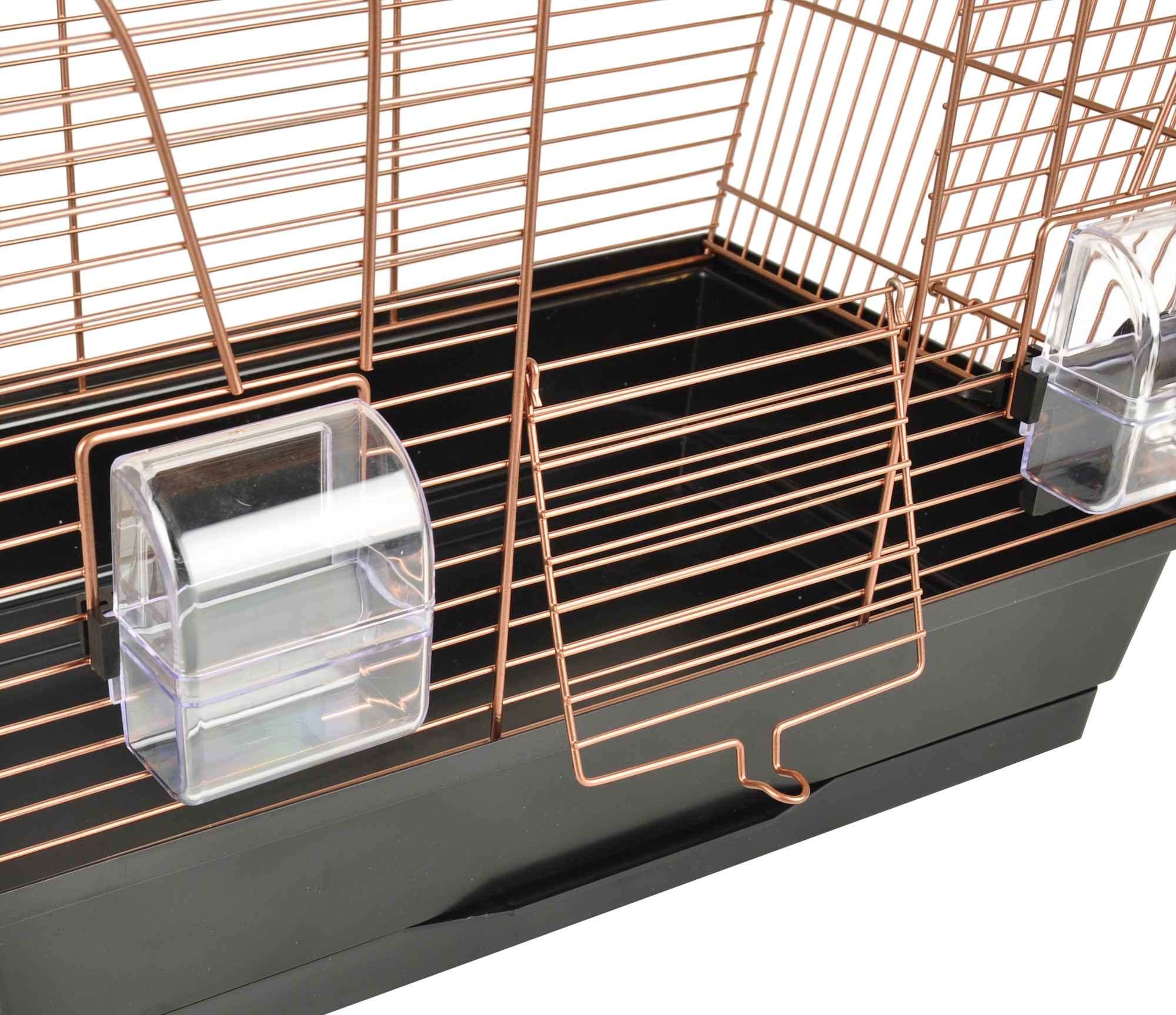 Flamingo Parakeet cage Saga Copper Black