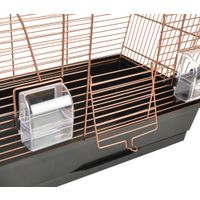 Flamingo Parakeet cage Saga Copper Black