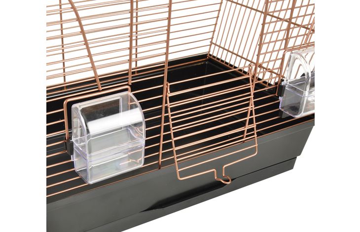 Flamingo Parakeet cage Saga Copper Black