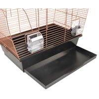 Flamingo Parakeet cage Saga Copper Black