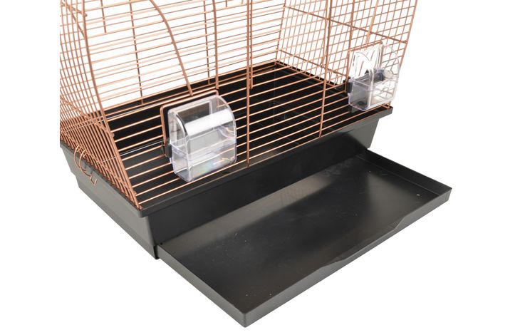 Flamingo Parakeet cage Saga Copper Black