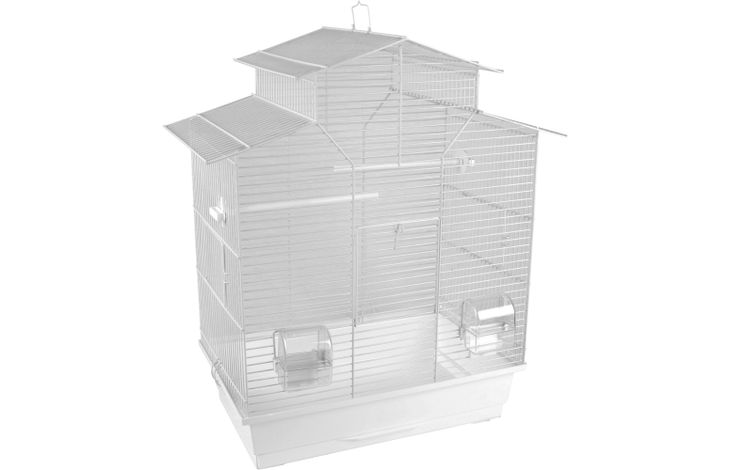 Flamingo Parakeet cage Numfor 1 White