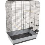 Parakeet cage Marja Black Grey