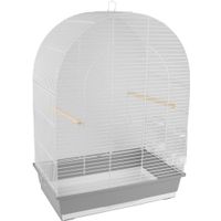 Flamingo Sittichkäfig Klara 3 Weiß Grau