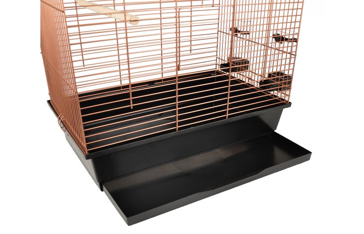 Flamingo Parakeet cage Klara 3 Copper Black