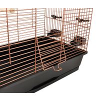 Flamingo Parakeet cage Klara 3 Copper Black