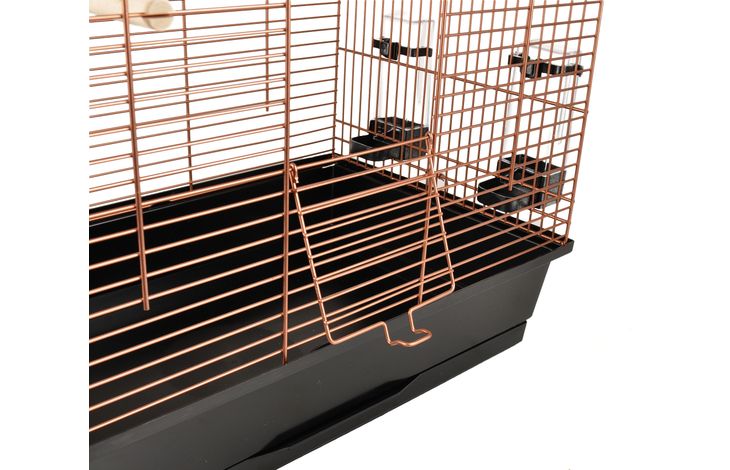 Flamingo Parakeet cage Klara 3 Copper Black