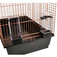 Flamingo Parakeet cage Klara 3 Copper Black