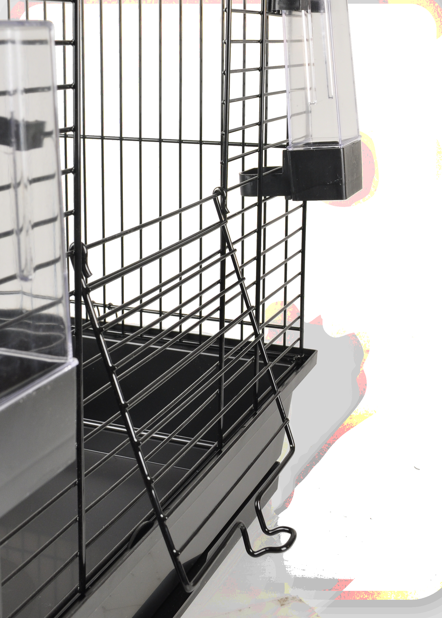 Flamingo Parakeet cage Runa Black