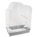 Cage pour perruche Wammer 1 Blanc Gris