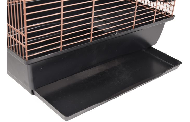 Flamingo Parakeet cage Kelby Copper Black