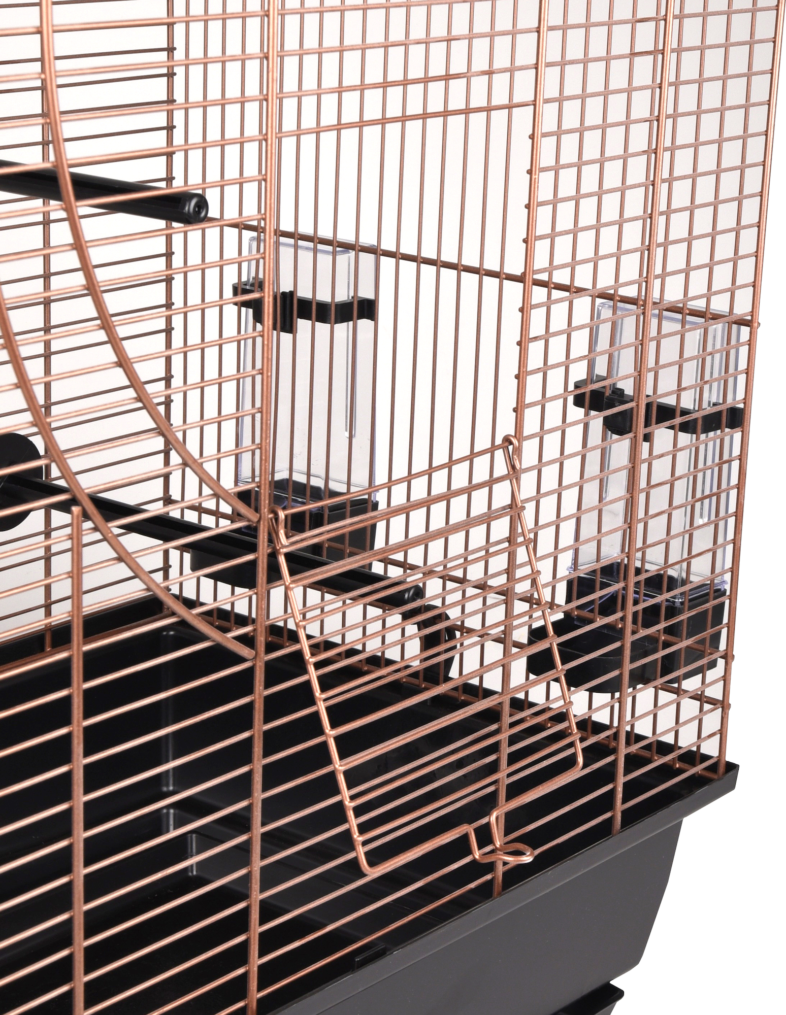 Flamingo Parakeet cage Kelby Copper Black