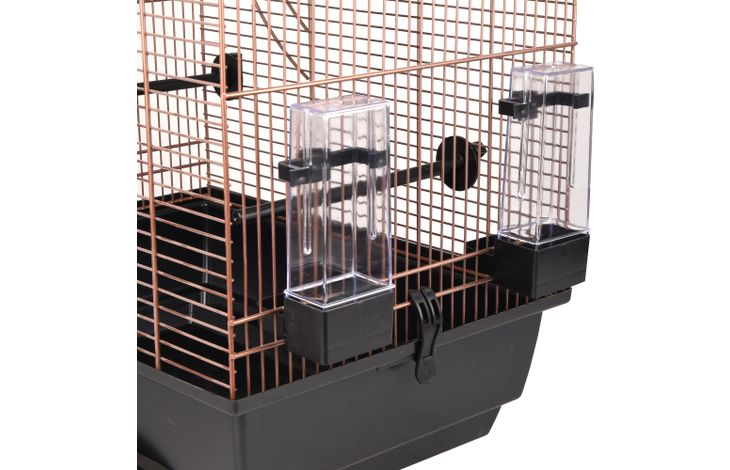 Flamingo Parakeet cage Kelby Copper Black