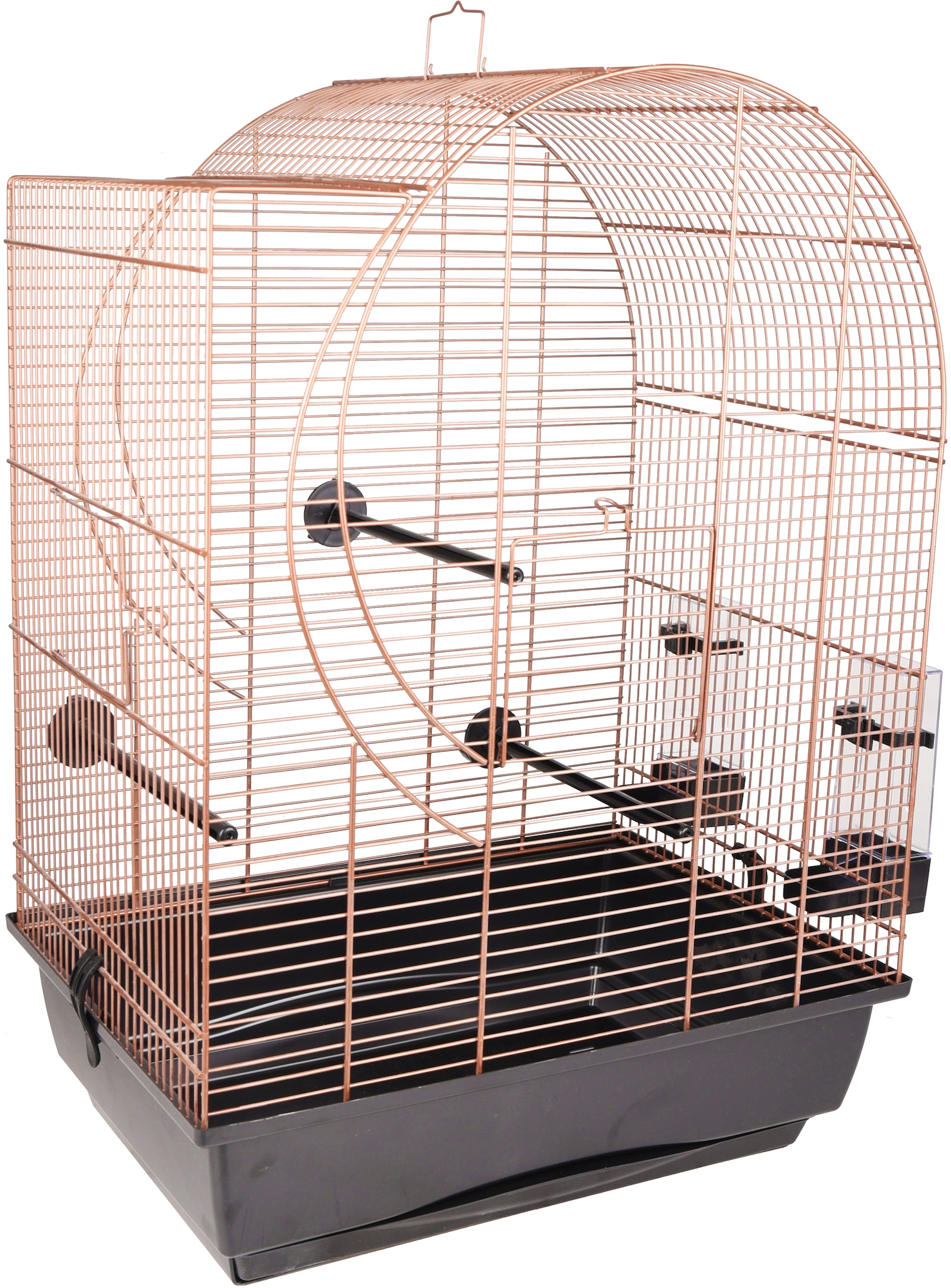 Flamingo Parakeet cage Kelby Copper Black