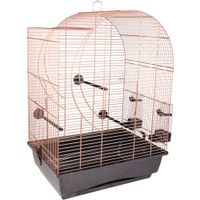 Flamingo Parakeet cage Kelby Copper Black