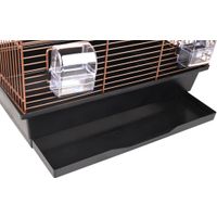 Flamingo Parakeet cage Dara Copper Black