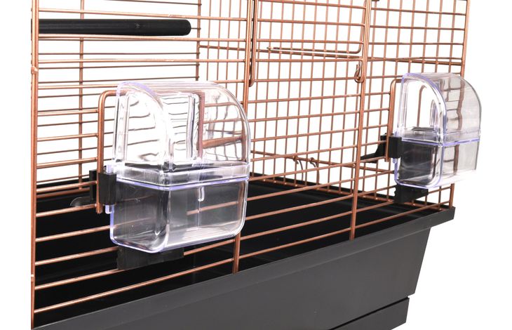 Flamingo Parakeet cage Dara Copper Black
