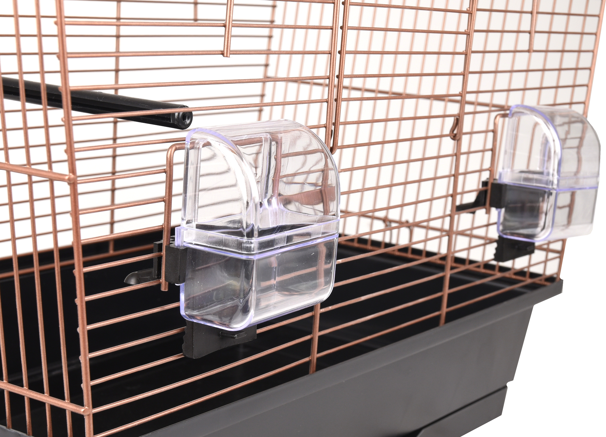 Flamingo Parakeet cage Atti Copper Black