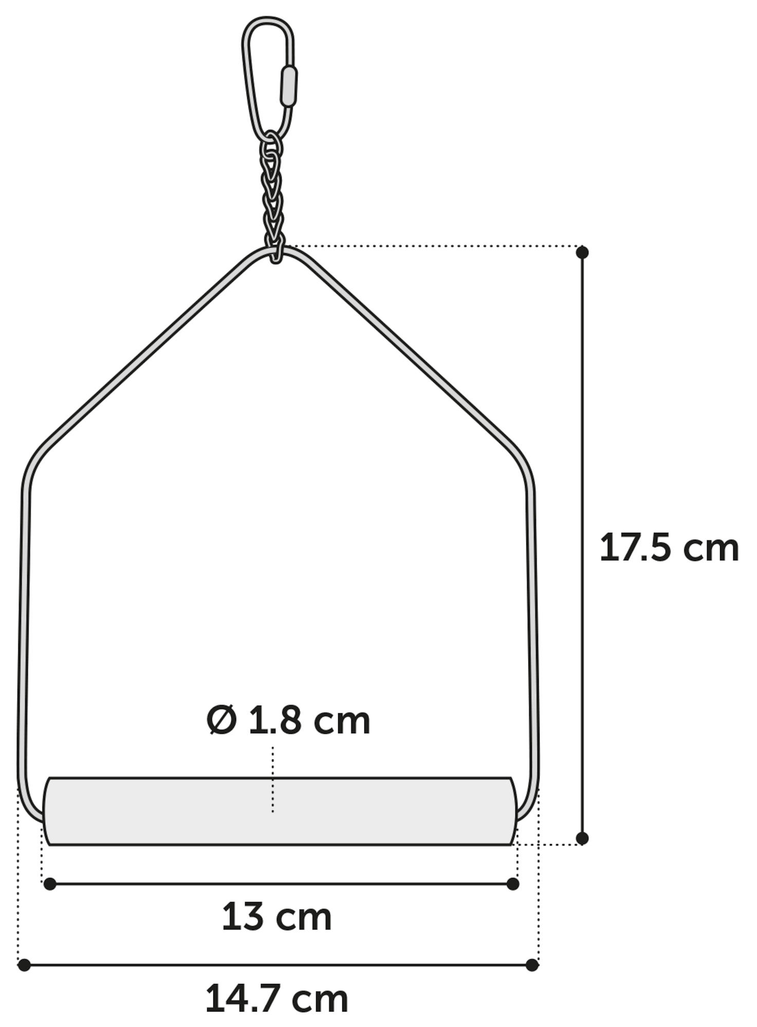 Flamingo  Dina Swing  Light brown