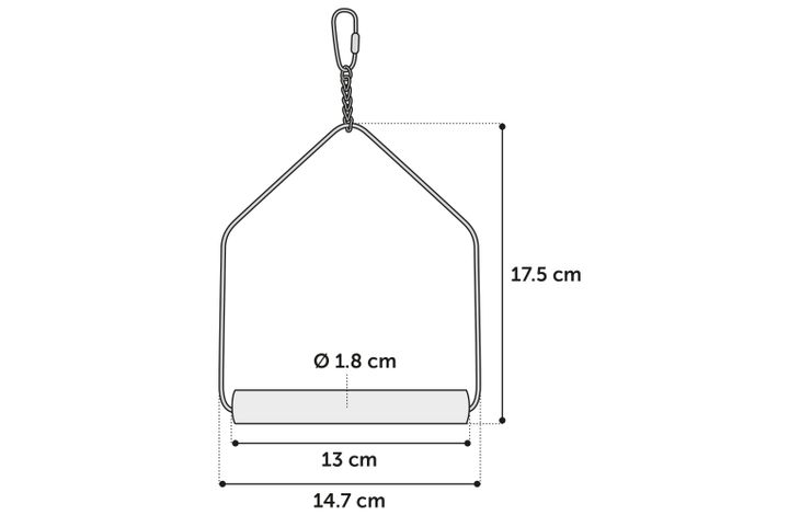 Flamingo  Dina Swing  Light brown